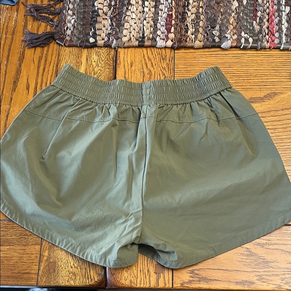 Champion Women's Athletic Shorts in Olive - Picture 3 of 3
